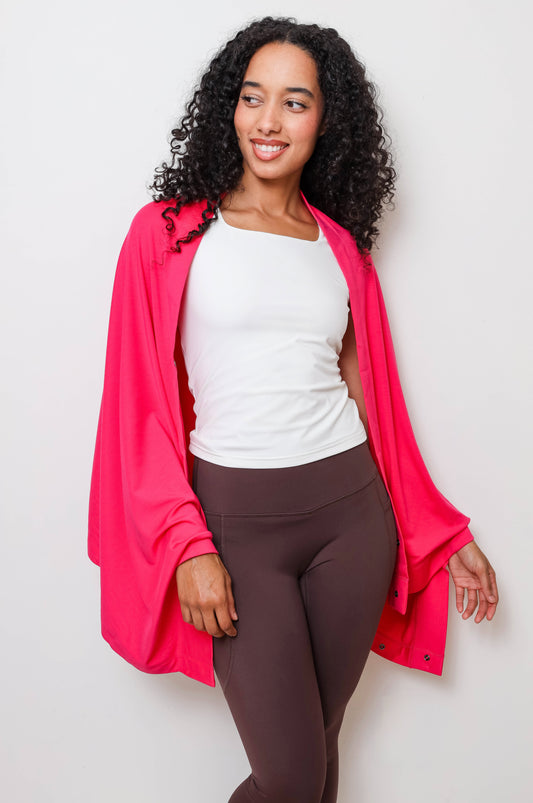 Western Cactus Flower Versatile Shawl