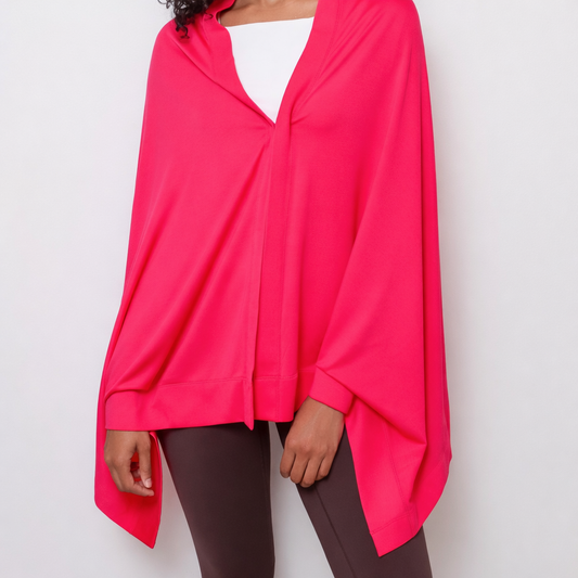 Western Cactus Flower Versatile Shawl